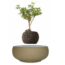 Load image into Gallery viewer, Beach Sand Base Levitating Air-Floating Bonsai Pot - stilyo