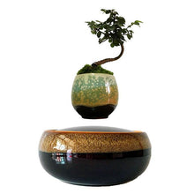 Load image into Gallery viewer, Black Eye Base Levitating Air-Floating Bonsai Pot - stilyo