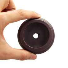 Load image into Gallery viewer, Ceramic Round Chinese Zisha Bonsai Pot 5.7x2.5cm - stilyo