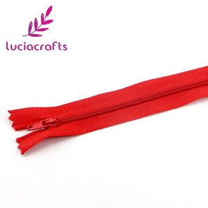 Colorful Nylon Coil Zippers - 20Cm Long - stilyo