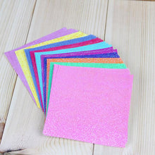 Load image into Gallery viewer, Glitter Origami Papers- One Sided - stilyo
