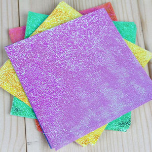 Glitter Origami Papers- One Sided - stilyo