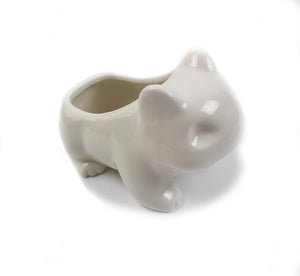 Cute Ceramic Bulbasaur Planter Flowerpot - stilyo