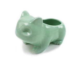 Cute Ceramic Bulbasaur Planter Flowerpot - stilyo