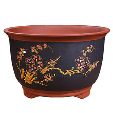 Load image into Gallery viewer, Boutique Zisha Clay Bonsai Pot Hand-Painted - stilyo
