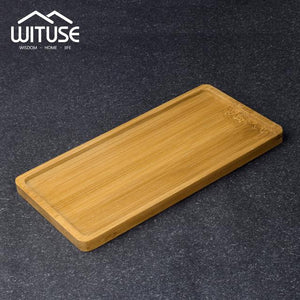 Bamboo Wooden Shaped Pot/Plant Trays - stilyo