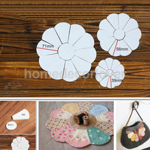 Load image into Gallery viewer, Flower Shaped Quilting Templates - stilyo
